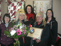 Customer Service Excellence Award for Kathleen